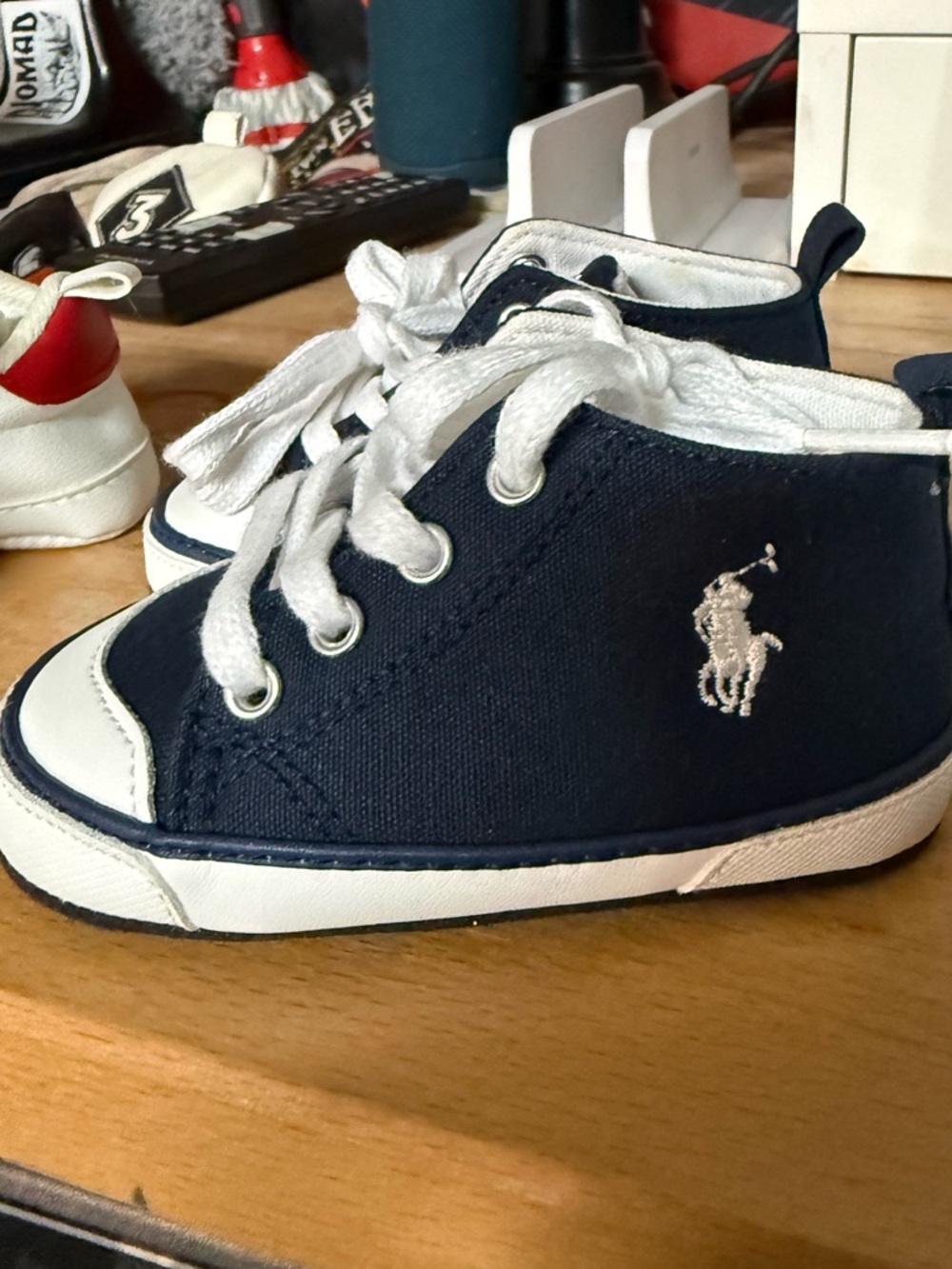 Baby Walker Polo Hightop - Sz 3